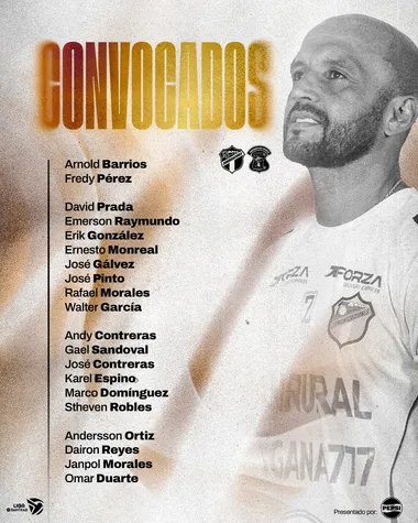 Los veinte convocados por Marco Antonio Figueroa. (