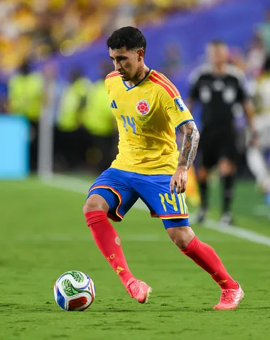Gustavo Puerta está siendo una de las revelaciones del Mundial (Getty Images).