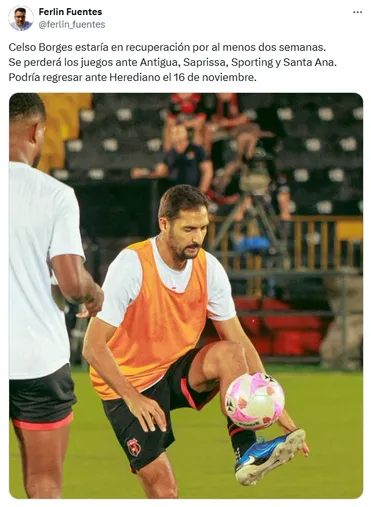 La información que sacude a Alajuelense. (Twitter)