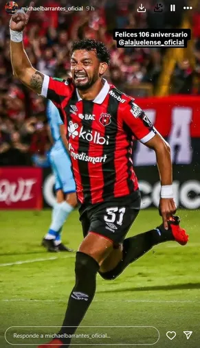 Michael Barrantes a través de sus redes sociales 