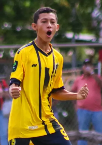 Palma tiene 15 años y es oriundo de Paso Tempisque de Carrillo (ADM Liberia).