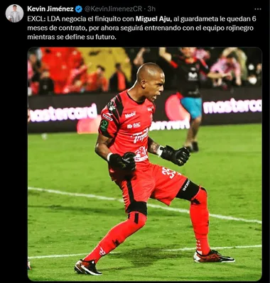 Captura de X.