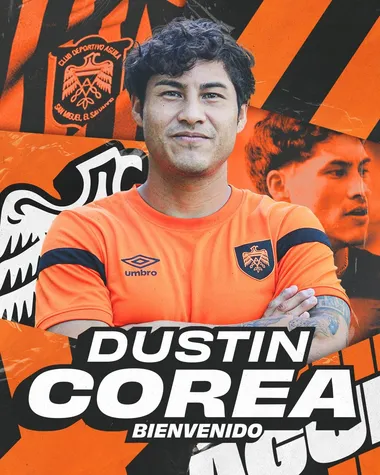 Dustin Corea ya fue presentado oficialmente en Águila (