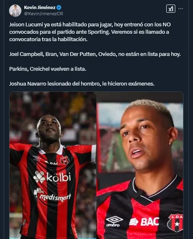Kevin Jiménez - X