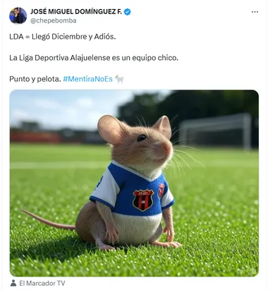 El posteo de la discordia que hizo estallar a todos los manudos. (x.com)