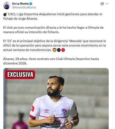 Captura de X.