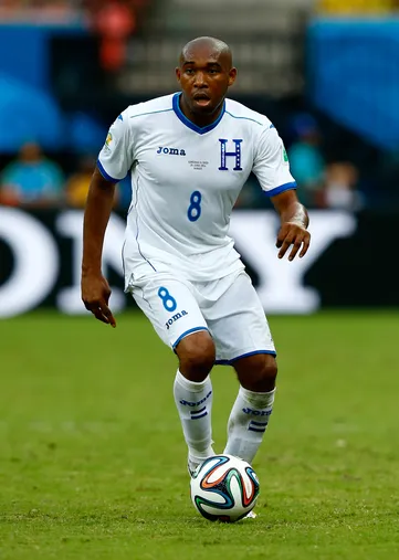 Wilson Palacios jugó dos mundiales con Honduras: 2010 y 2014 (