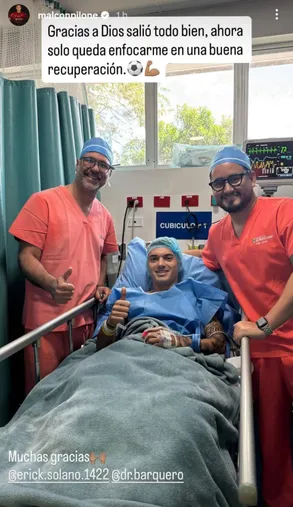 El mensaje de Malcom Pilone en sus redes sociales. (