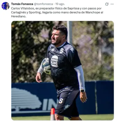 Fonseca adelantó esta decisión de Wanchope.