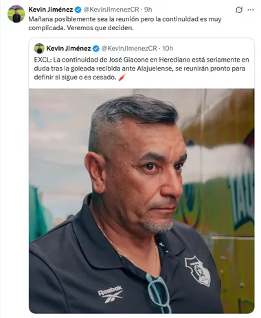 Kevin Jiménez adelantó lo que sucederá. (X.com)
