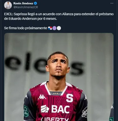 Eduardo Anderson - Saprissa