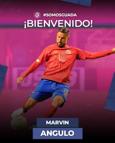 Marvin Angulo jugará en Guadalupe.