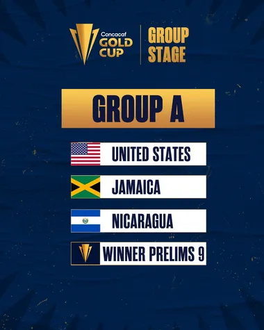 El Grupo A de la Copa Oro 2023.