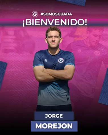 Jorge Morejón fue anunciado en Guadalupe.