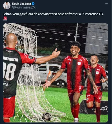 Johan Venegas - Guanacasteca