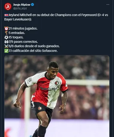 Jeyland Mitchell - Feyenoord