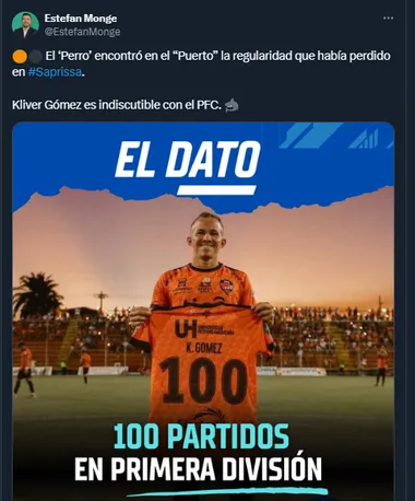 Kliver Gómez - Puntarenas FC