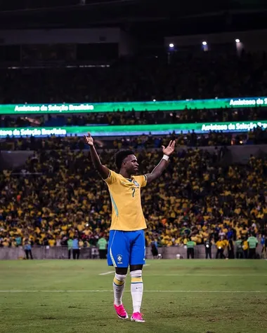 Una de las imágenes que compartió Vinicius en su cuenta de Instagram.