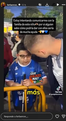 Fernán Faerron en sus redes sociales. 