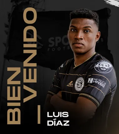 Luis Díaz respetó su palabra (Sporting FC).
