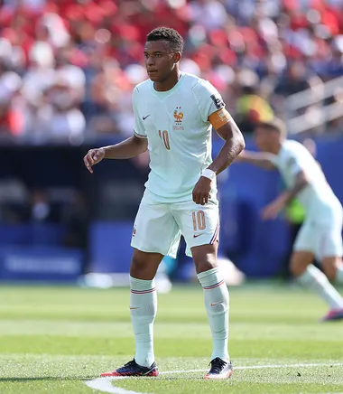 La Francia de Kylian Mbappé se medirá con España (Getty Images).