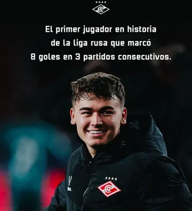 Impresionante lo de Manfred Ugalde en el Spartak.