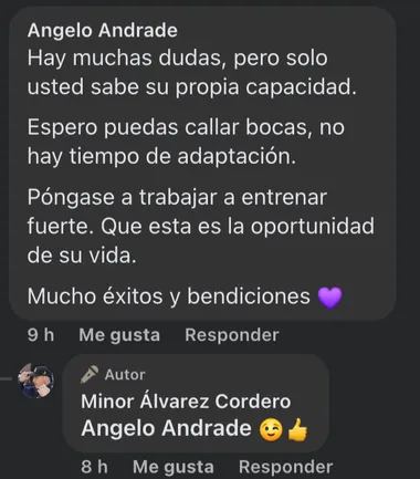 Captura de Facebook