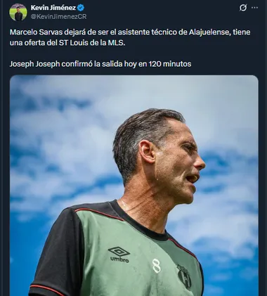 Kevin Jiménez con información sobre el futuro de Marcelo Sarvas