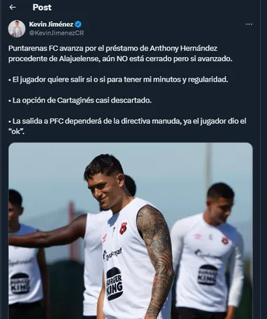 Kevin Jiménez - Alajuelense