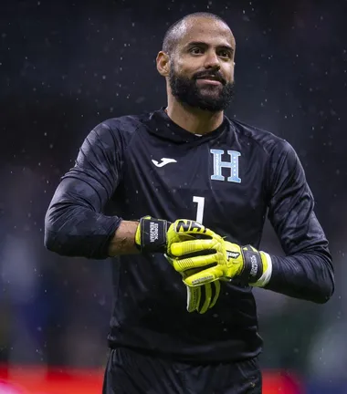 Edrick Menjívar, portero de Honduras.