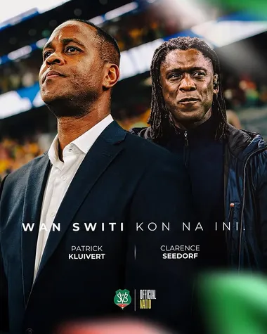 Kluivert será asesor de la Selección de Surinam (Official Natio).
