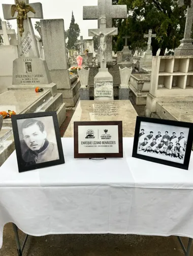 Enrique Lizano estaba enterrado en Monterrey (La Teja).