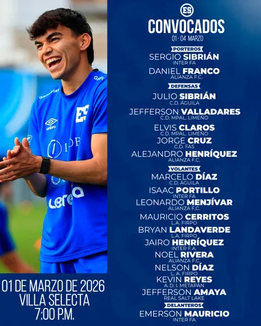 La nómina del Bolillo Gómez para enfrentar a Pachuca Select.