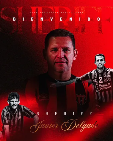 El anuncio de la Liga para confirmar la llegada de Delgado.