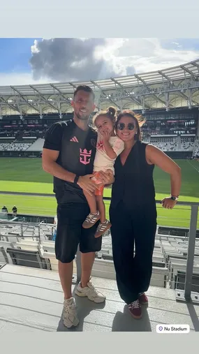 Washington Ortega dijo presente en la victoria de Inter Miami por la MLS (Instagram).