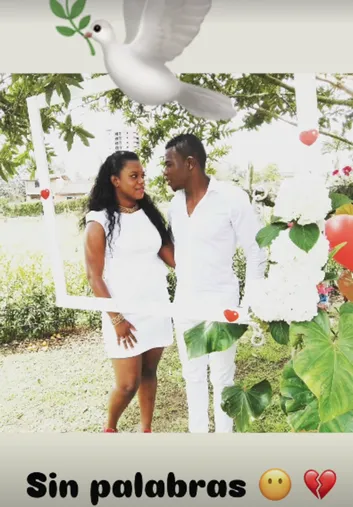 El mensaje con el que Yilton Díaz despidió a su esposa hace dos meses. (Instagram)