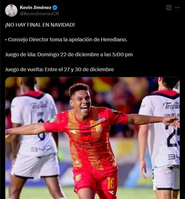 Se mueve la fecha de la vuelta de la Gran Final. (