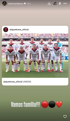 Más tarde, el brasileño cambió y puso esto. (Instagram)