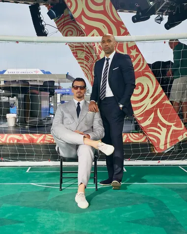 Zlatan está comentando el Mundial 2026 junto a Thierry Henry para Fox Sports. (@zlatan)