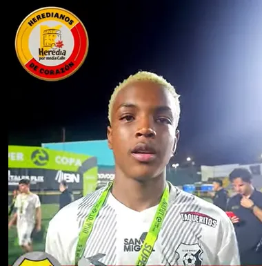 Benjamín Angulo Simpson pasa de Heredia a San Juan de Tibás (Heredia por Media Calle Deportes).