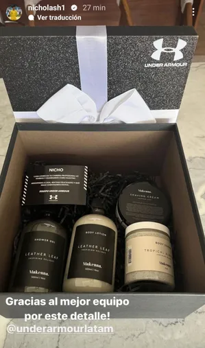Mensaje de Nicholas Hagen en su cuenta oficial de Instagram 