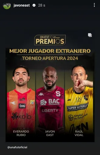 Javon East - Deportivo Saprissa