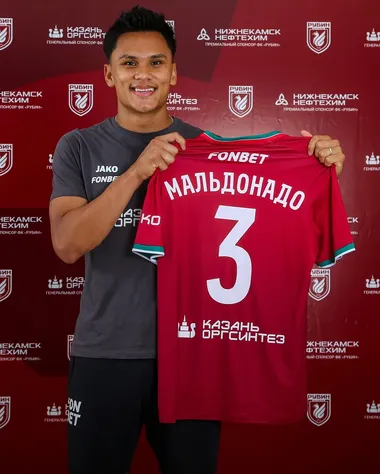Denil Maldonado espera debutar pronto para Rubin Kazan. (