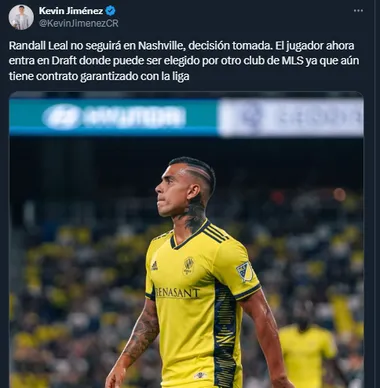 Randall Leal - Nashville SC