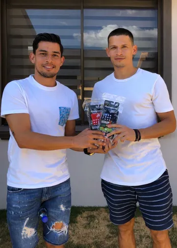 Daniel Colindres fue uno de los primeros clientes de Ariel (La Teja).