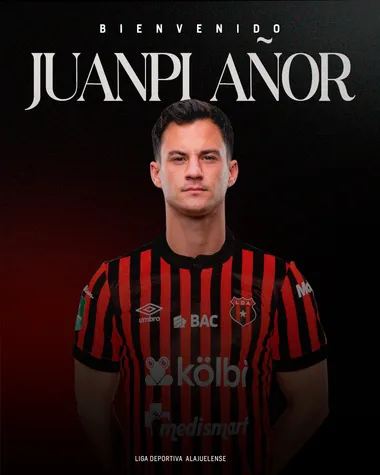 Juanpi Añor es uno de los grandes fichajes de Alajuelense. Imagen: LDA