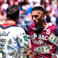 Celso Borges y Mariano Torres. (Foto: Concacaf)