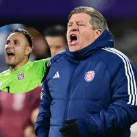 Miguel Herrera y Keylor Navas en la Selección de Costa Rica.