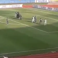 Una locura: el golazo de tiro libre de Mario Martínez a Motagua