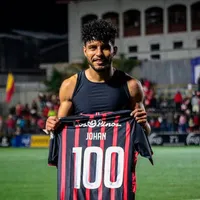 Johan Venegas llegó a 100 goles en Primera División de Costa Rica